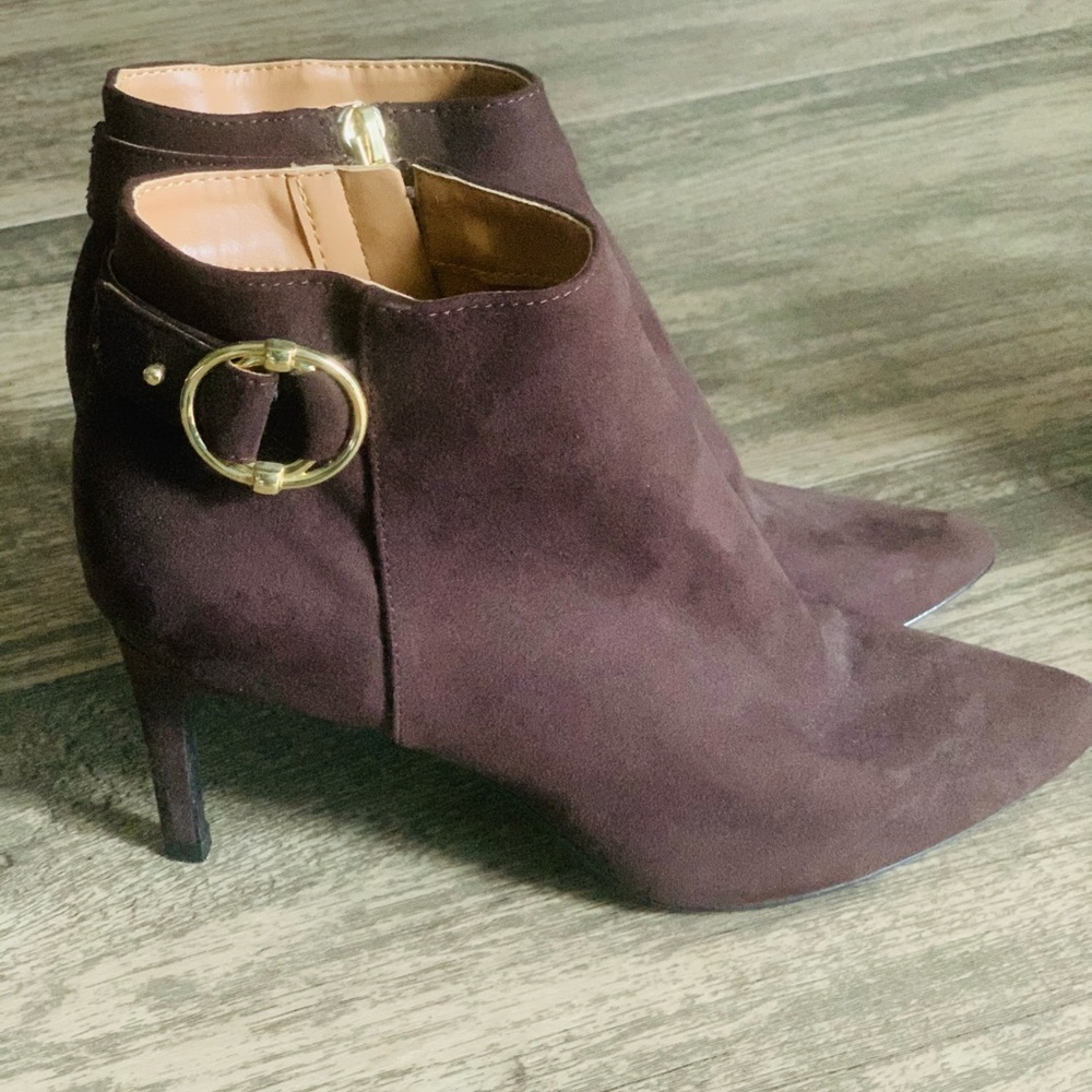 Calvin Klein booties, Worn once, no longer need .